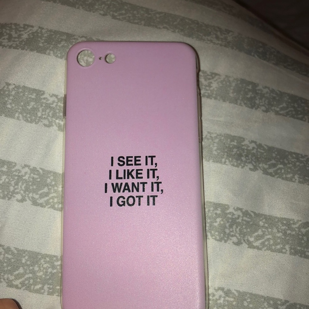 ariana grande 7 rings case i phone 6/7/8